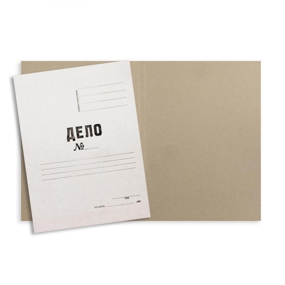 Немелованная папка-обложка Attache обложка для удостоверения