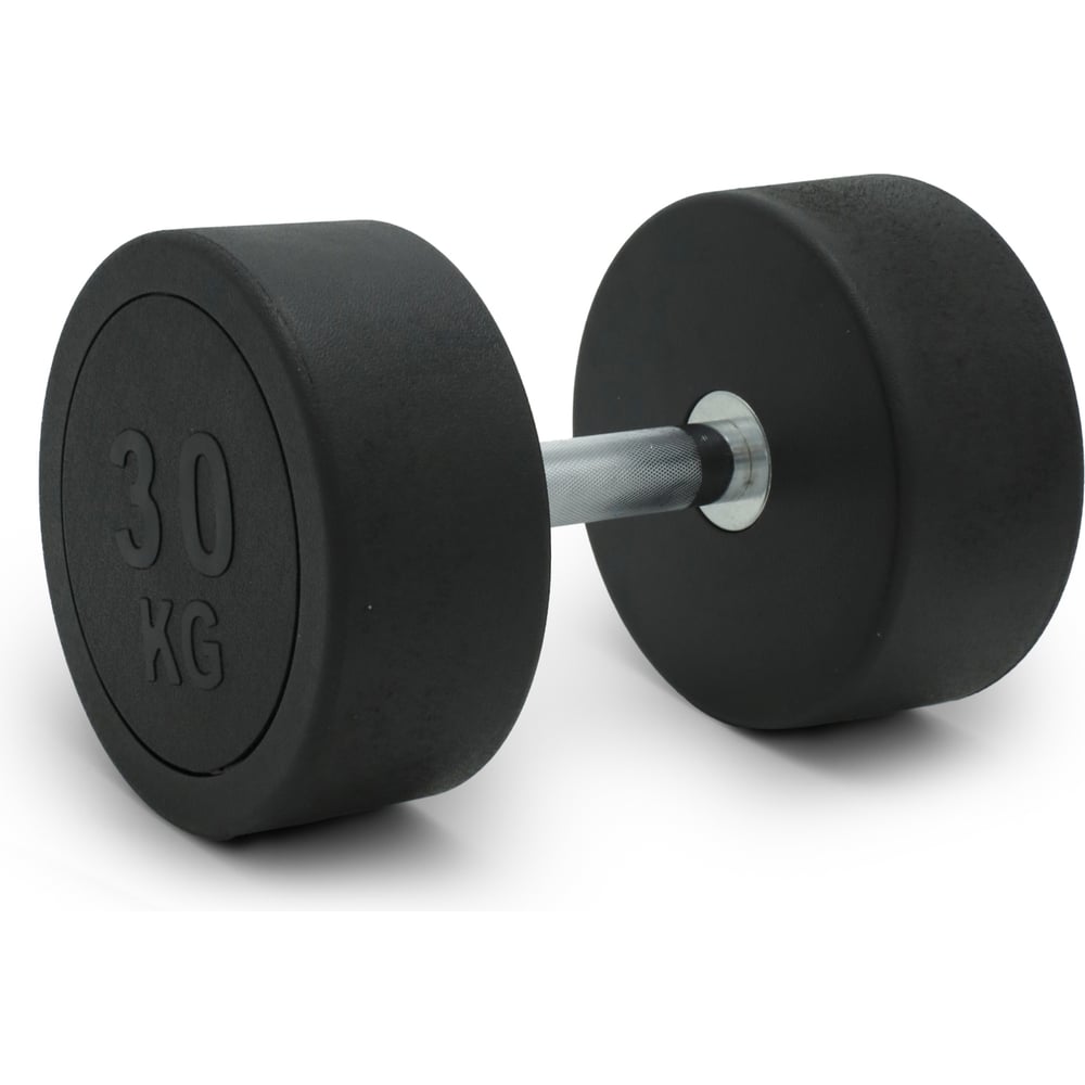 Изображение товара Гантель UNIXFIT PRO круглая обрезиненная 30 кг DBRND30PBK