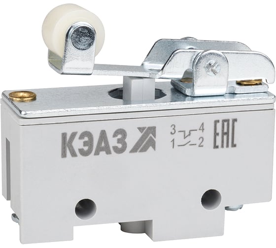 Изображение товара Микропереключатель МП-1107м/03 (прямой рычаг с роликом-винт-крепление базовое) 19 шт 347466