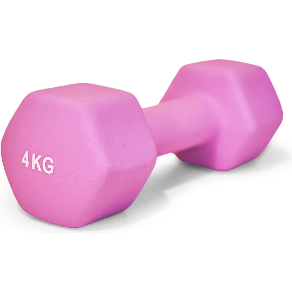 Изображение товара UNIXFIT неопр. гекс. 4 кг Violet - гантель
