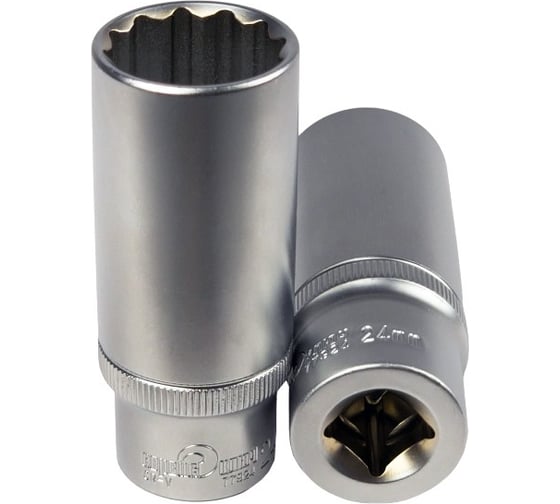 Изображение товара Головка торцевая глубокая 12-гранная 24 мм Сервис Ключ 77924