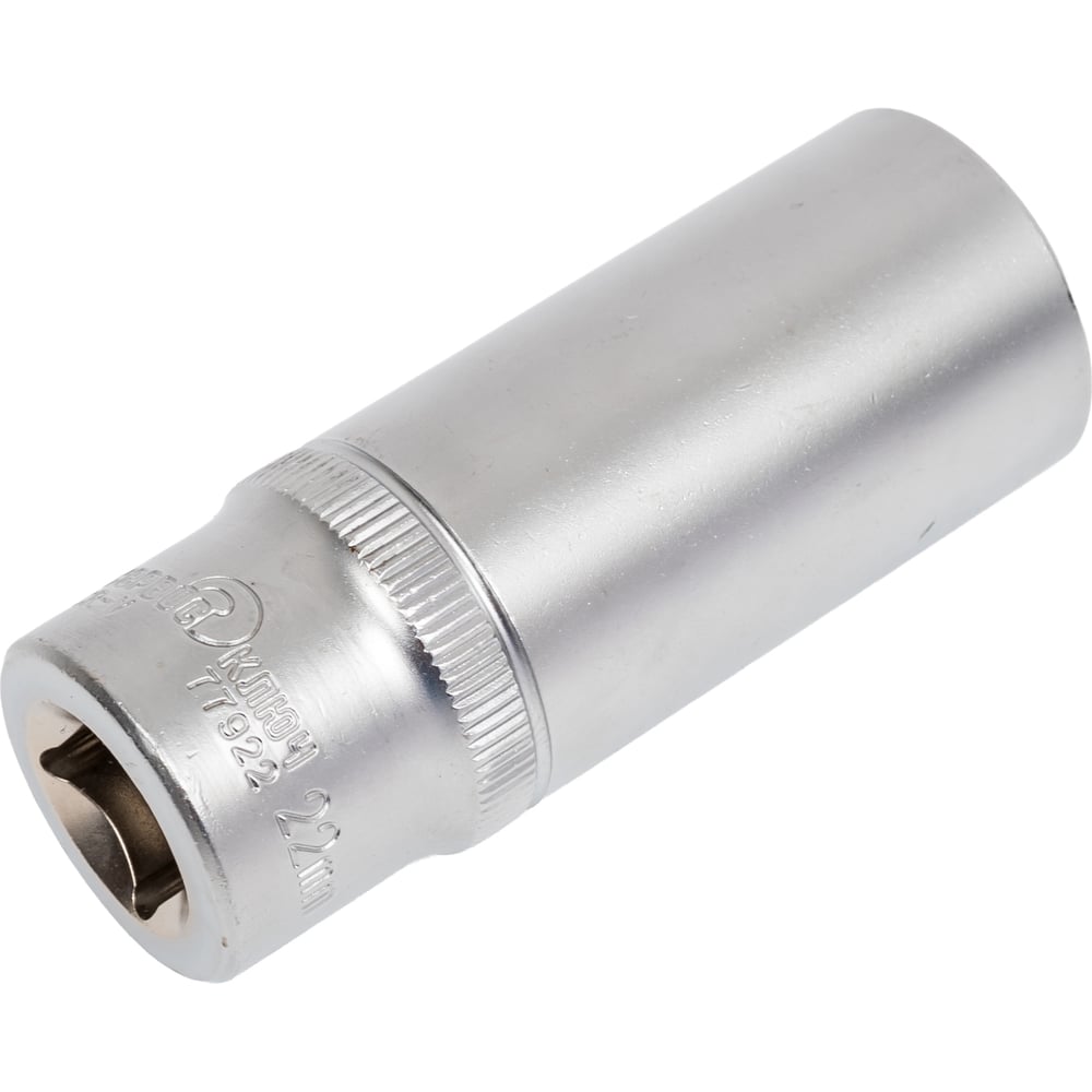 Изображение товара Головка торцевая глубокая 12-гранная 22 мм CrV для профессионалов