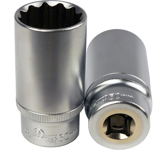 Изображение товара Головка торцевая глубокая 12-гранная 30 мм Сервис Ключ 77930