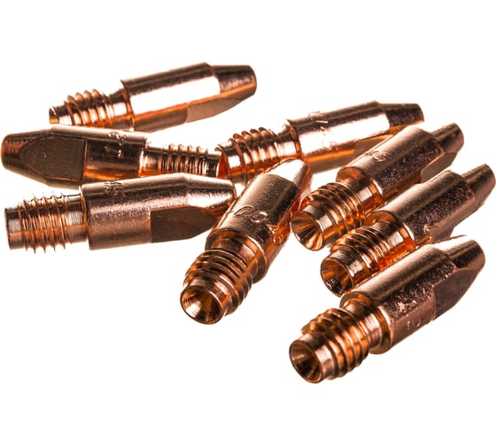 Изображение товара Наконечник сварочный (10 шт; E-CU; М8; 1.2 мм) Сварог MS ICU0005-12R 97114