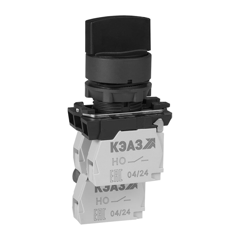 Изображение товара Переключатель КПЕ2630Р черный, 3 позиции, IP65, 14 шт