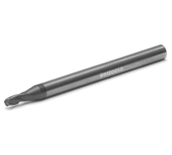 Изображение товара Фреза концевая сфеческая твердосплавная 2,5x5 х 50 R-1,25 Н55C Z-4 ц/хв dхв-4 Beltools ri.395.148