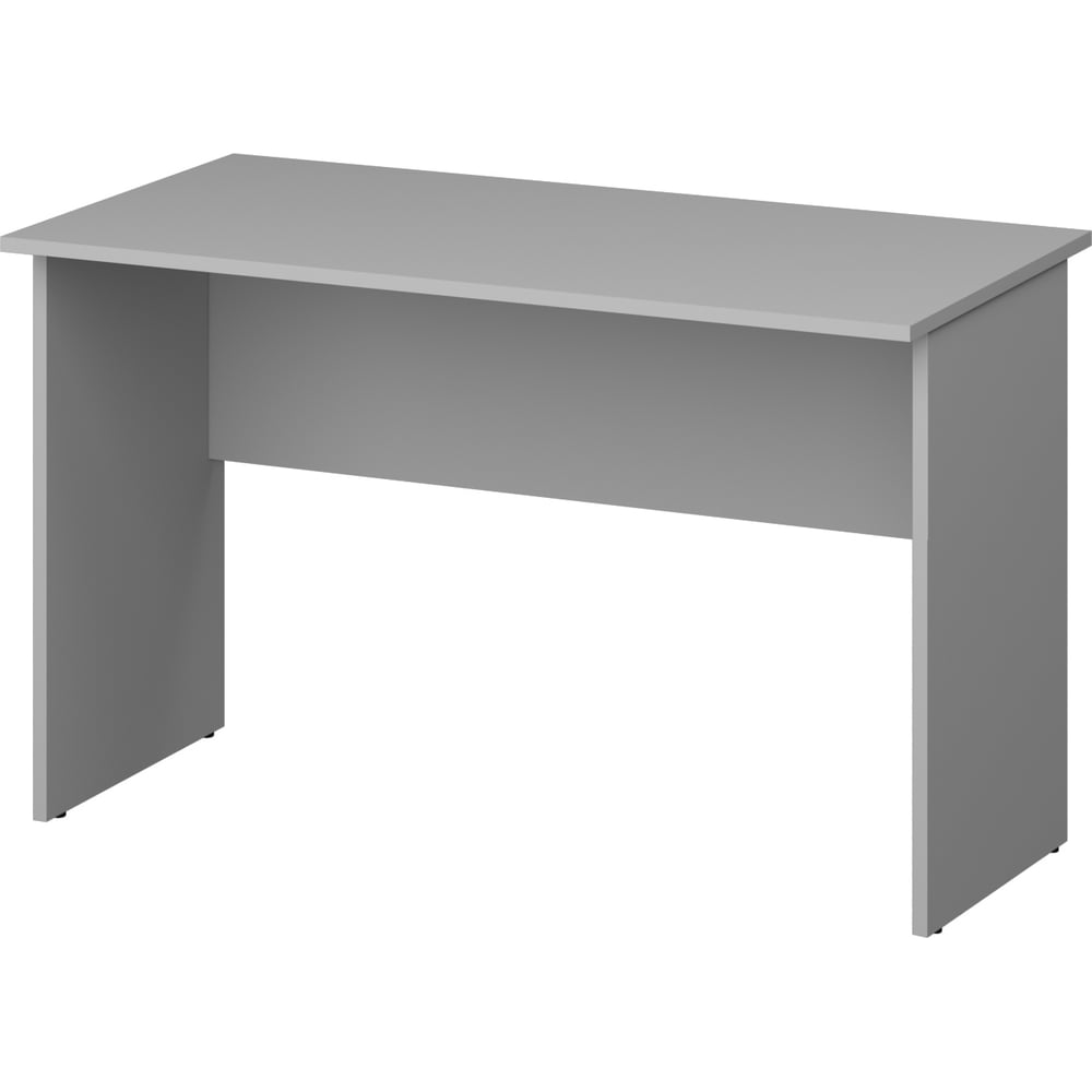 Изображение товара Письменный стол Комфорт-Питер Бюджет 2362 серый классический прямоугольник