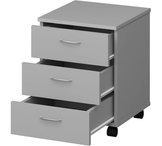 Изображение товара Выкатная тумба Комфорт-Питер Бюджет 2556-Р (402952) 030 Серый 2556-Р.030