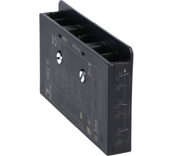 Изображение товара Блок контактный КЭАЗ OptiStart K-FX-350 боковой 1НО+2НЗ / 2НО+1НЗ для F-250..F-1000 335405