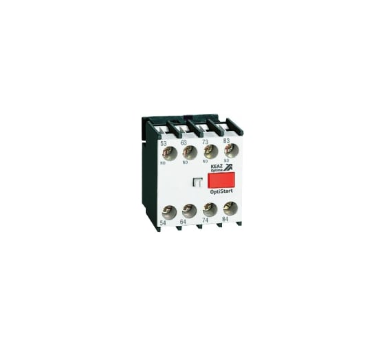 Изображение товара Блок контактный КЭАЗ OptiStart K-FX-1040 фронтальный 4НО для F-09..(A)F-150 и FR 335326
