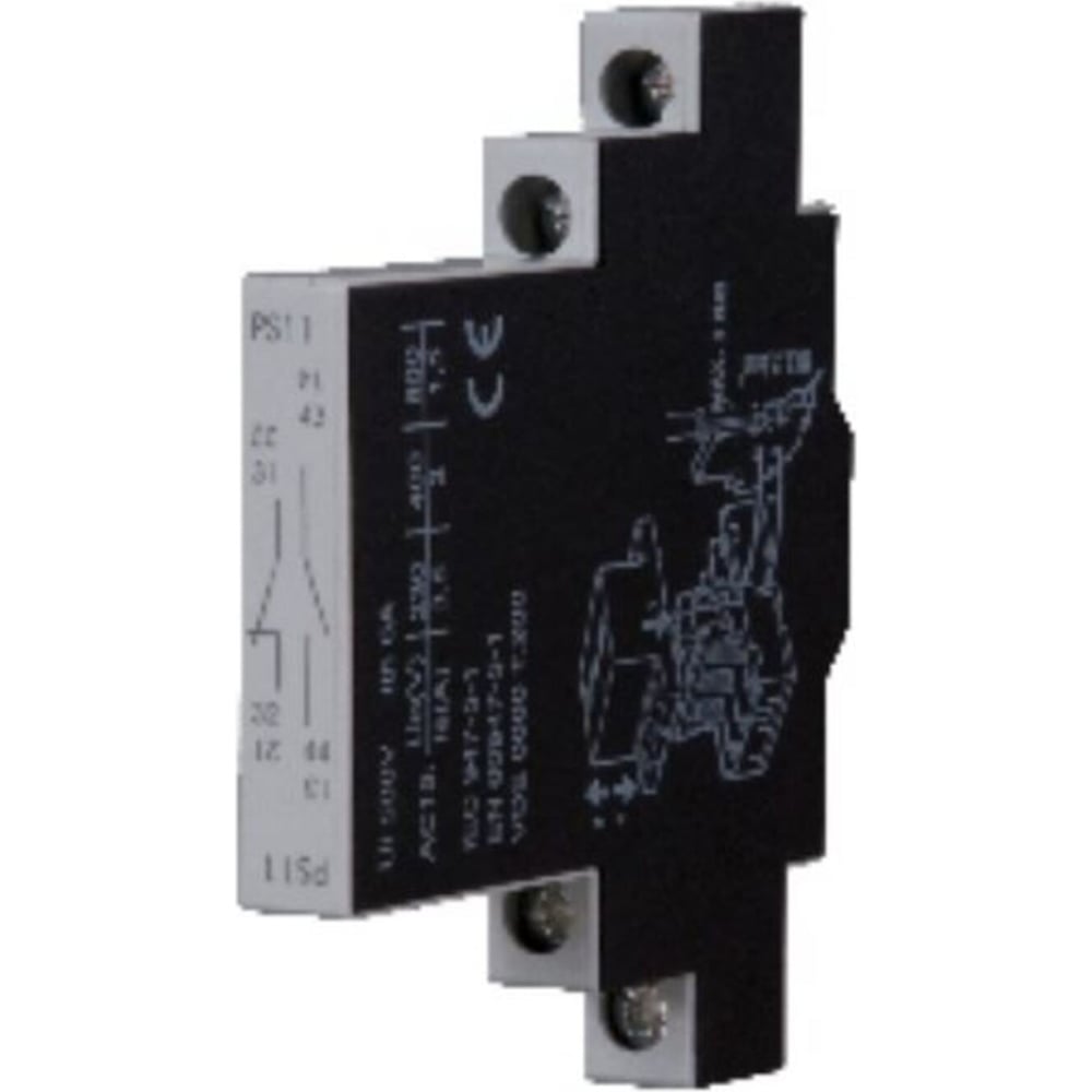 Блок-контакт для MS25 iskra фронтальный блок контакт для автоматического выключателя siemens