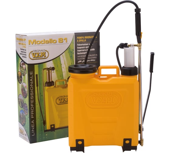 Изображение товара Ранцевый опрыскиватель со штангой Volpi UNI Rapid/Get 12 л 81PUG