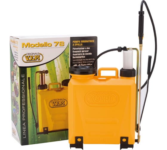 Изображение товара Ранцевый опрыскиватель со штангой Volpi UNI Rapid/Get 15 л 78PUG