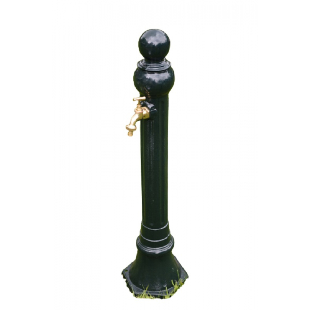 Алюминиевая садовая колонка для воды GLQ, цвет зеленый 488 (Green) - фото 1