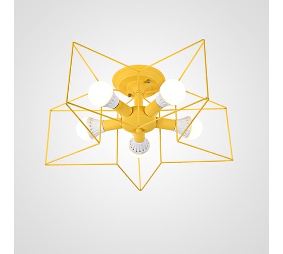 Изображение товара Потолочная люстра IMPERIUMLOFT ASTERI Yellow 178358-26
