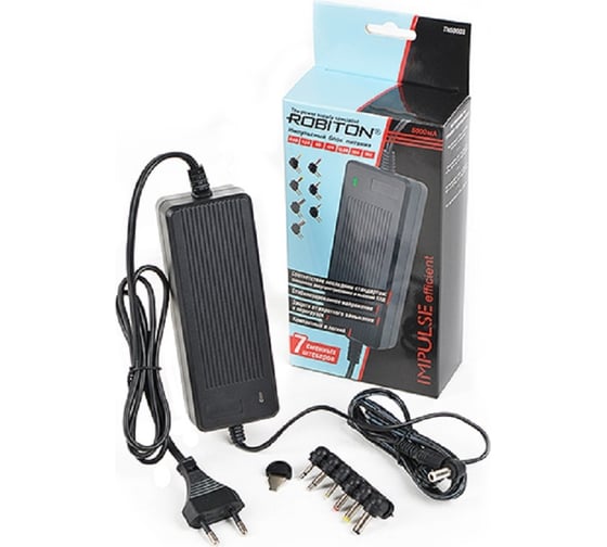 Изображение товара Импульсный адаптер/блок питания ROBITON TN5000S 5000мА BL1 16037