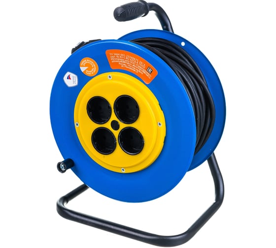 Изображение товара Удлинитель металлическя катушка Профессионал КМ-270 КГ 2х2,5 30м 1000183