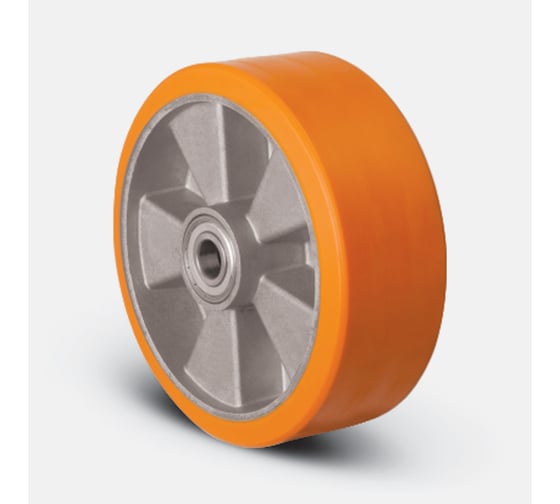 Изображение товара Колесо полиуретановое с алюминиевым диском 150 мм MFK-TORG ABP-150