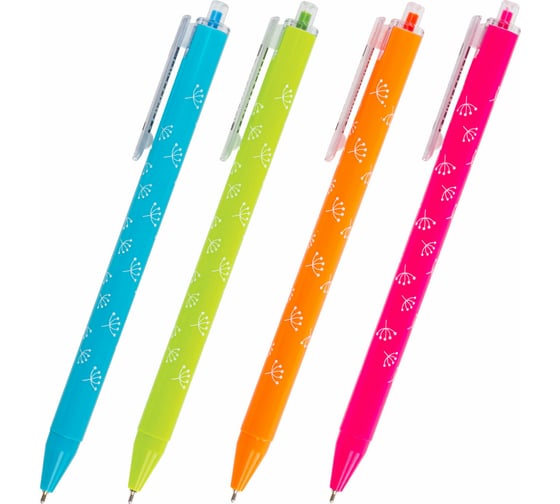 Изображение товара Ручка 12 шт в упаковке BRAUBERG шариковая масляная автомат. FRUITY RS СИНЯЯ узел 07мм линия 035мм  142652