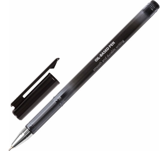 Изображение товара Ручка 24 шт в упаковке BRAUBERG шариковая масляная Profi-Oil ЧЕРНАЯ корпус с печатью 07мм линия 035мм  141633