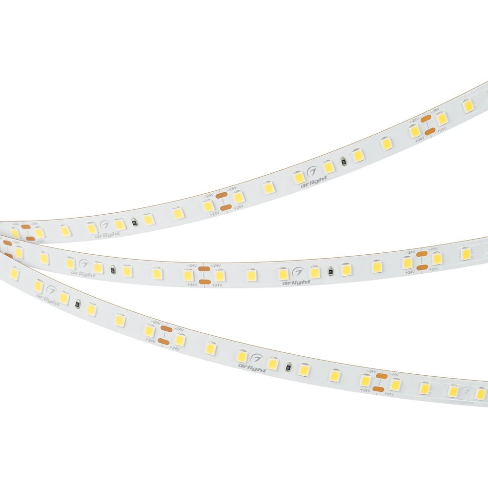 Изображение товара Светодиодная лента Arlight UL-A112-8 мм 24 V теплый белый 5 м