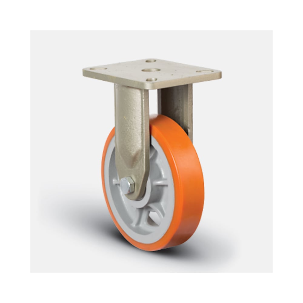 Изображение товара Профессиональное неподвижное колесо 300 мм из полиуретана для промышленности