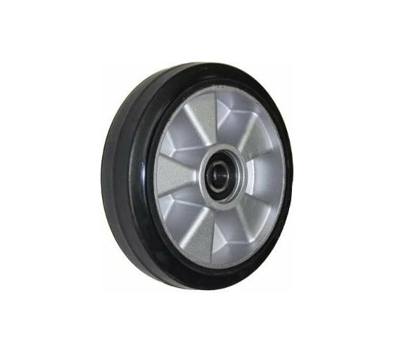 Изображение товара Колесо опорное для рохли без кронштейна алюминиевое 200 мм MFK-TORG 1090200