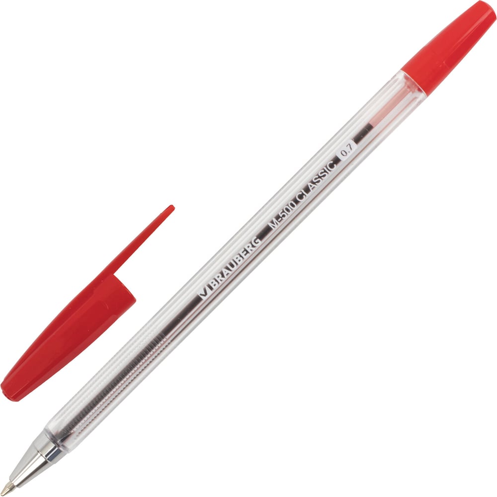 Ручка шариковая BRAUBERG ручка шариковая munhwa mc gold стержень красный узел 0 5 мм грип