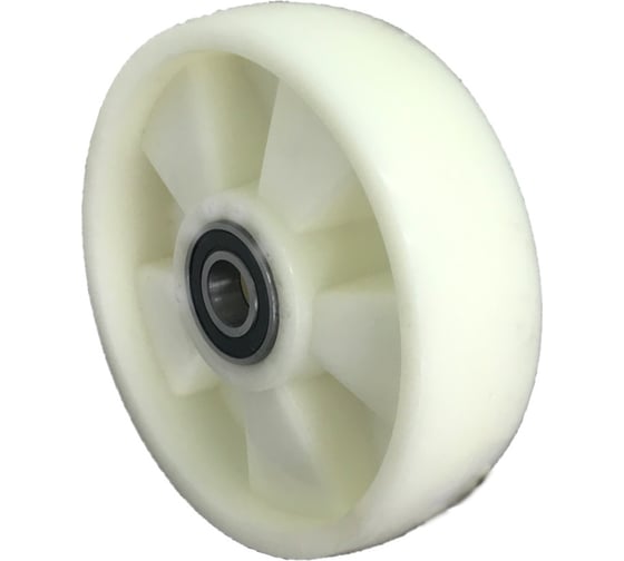 Изображение товара Колесо б/г без кронштейна опорное полиамидное 180 мм MFK-TORG 1040180 V-Polyamide