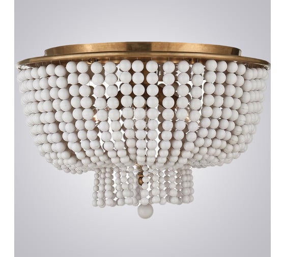 Изображение товара Люстра IMPERIUMLOFT JACQUELINE CLEAR FLUSH-MOUNT brass 186173-22