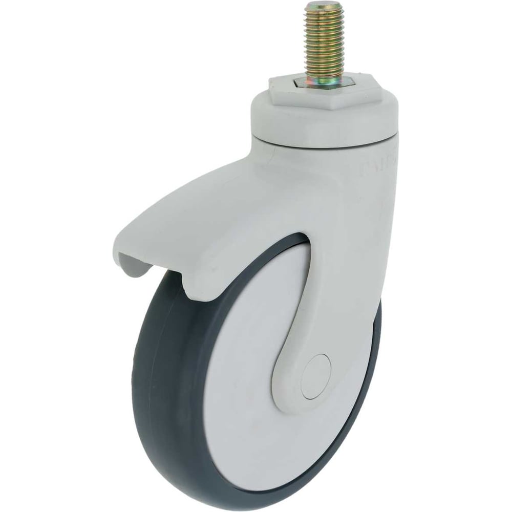 Изображение товара Промышленное колесо с кронштейном и резьбовым стержнем EMES EC05MBT125X32M16