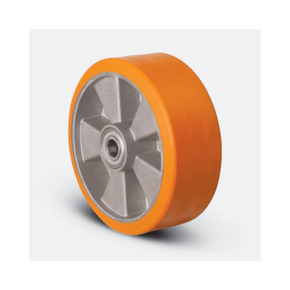 Изображение товара Колесо MFK-TORG ABP-200 Промышленное 200 мм с алюминиевым диском