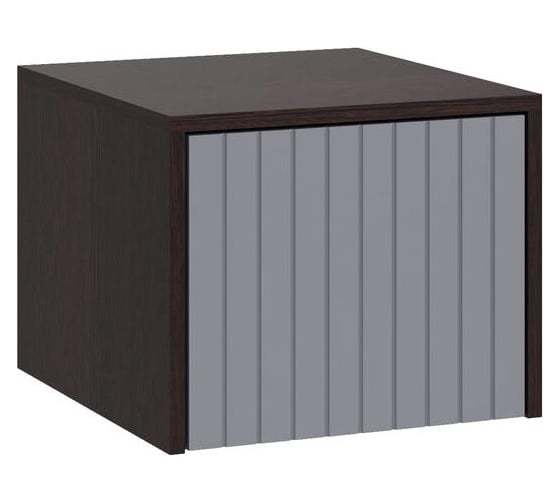 Изображение товара Навесной шкаф Woodville Роут 3 венге/графит софт 593717