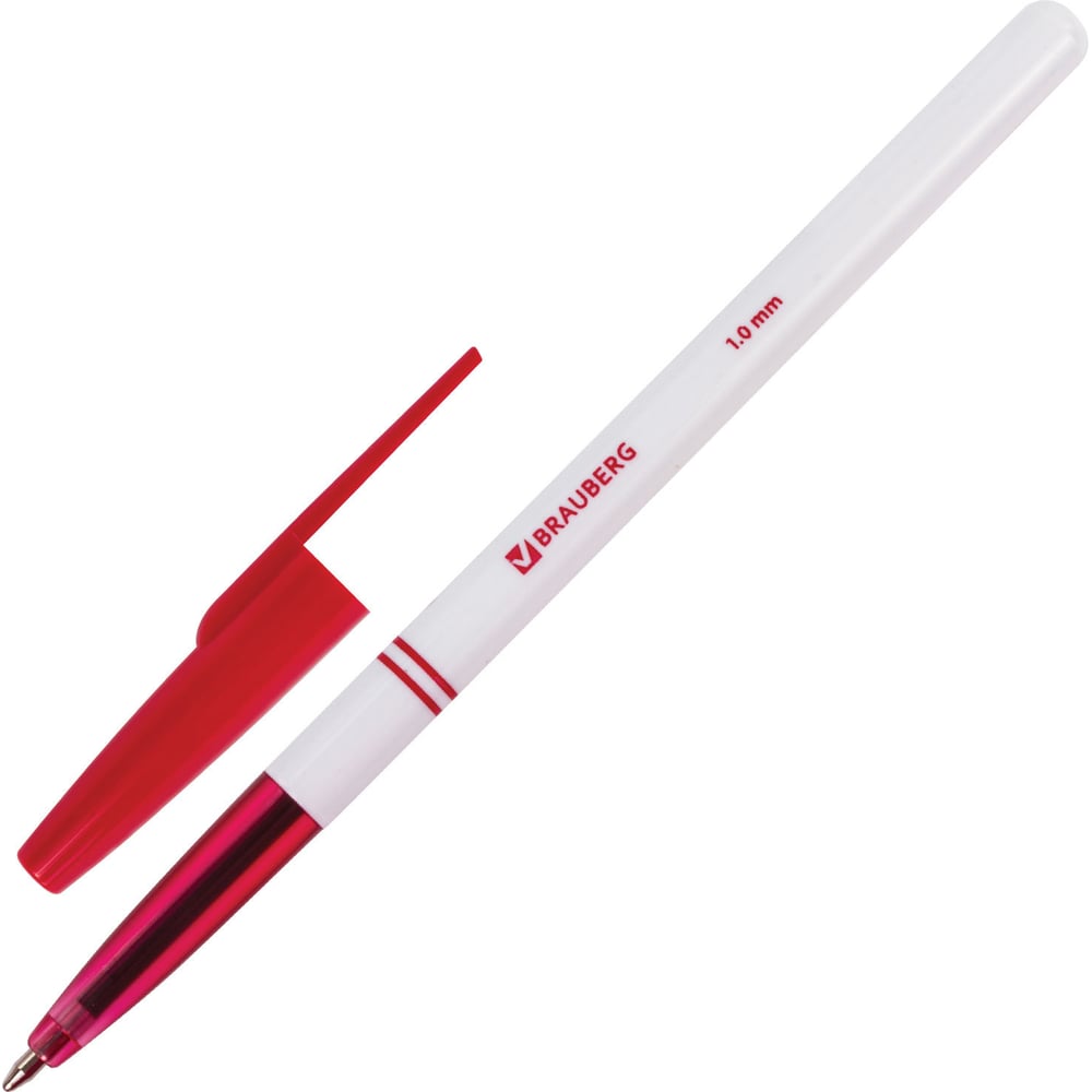 Ручка шариковая BRAUBERG ручка шариковая munhwa mc gold стержень красный узел 0 5 мм грип