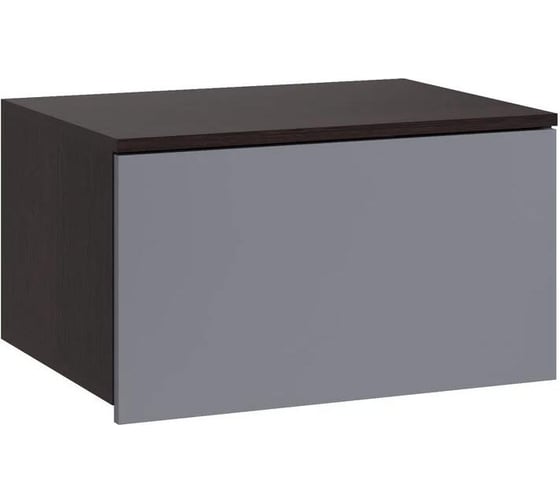 Изображение товара Навесной шкаф Woodville Роут малый венге/графит софт 593734