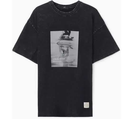 Изображение товара Футболка мужская MIST Moment, черный, р-р L 10822657