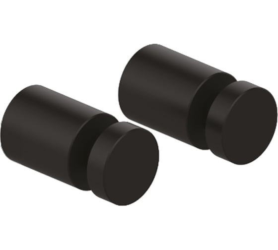 Изображение товара Комплект одинарных крючков IDDIS Petite сплав металлов, черный матовый PET2SB1i41