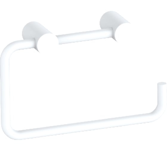 Изображение товара Держатель для туалетной бумаги IDDIS Petite без крышки, сплав металлов, белый матовый PETWT00i43