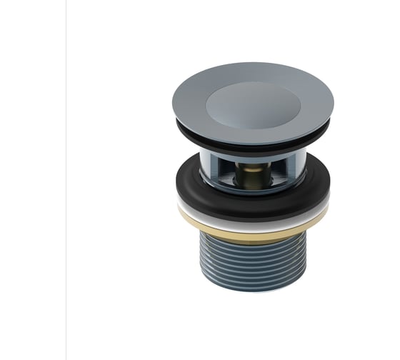 Изображение товара Выпуск для умывальника IDDIS Slide графит SLIGM00i88