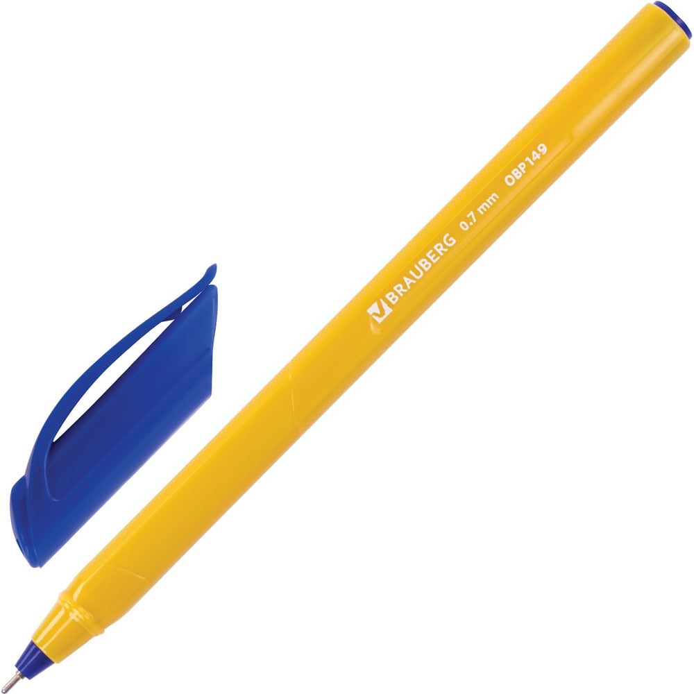 Трехгранная масляная ручка шариковая BRAUBERG масляная ручка шариковая brauberg