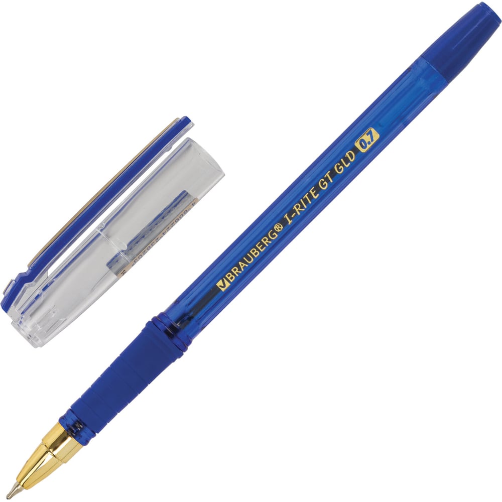Масляная шариковая ручка BRAUBERG ручка шариковая чернила синие bic cristal soft узел 1 2 мм мягкое экономичное широкое письмо прозрачный тонированный корпус