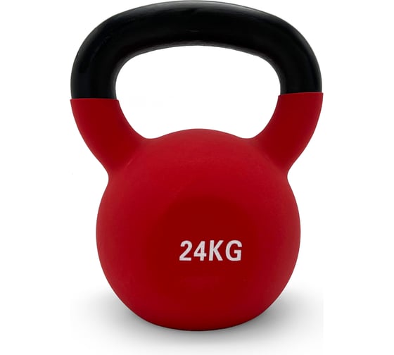 Изображение товара Гиря виниловая UNIXFIT 24 кг Red KBVIN24RD