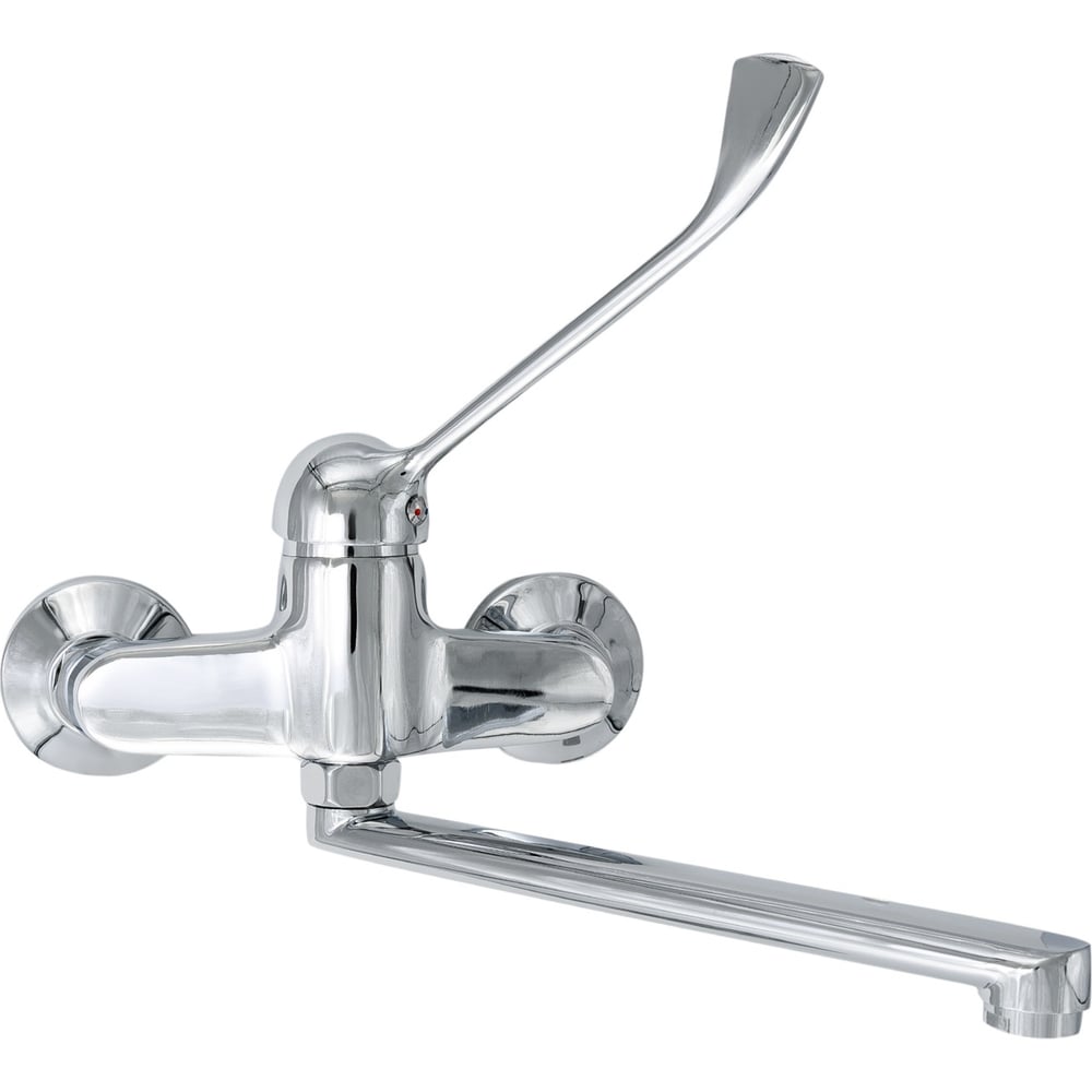Изображение товара Смеситель для кухни INGROSSO Medico настенный глянцевый хром 25 см