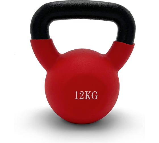 Изображение товара Гиря виниловая UNIXFIT 12 кг Red KBVIN12RD