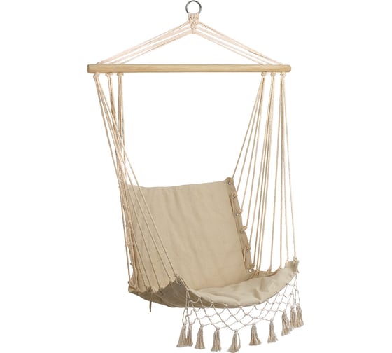 Изображение товара Гамак Maclay 96x50 см, хлопок, цвет бежевый 3941089