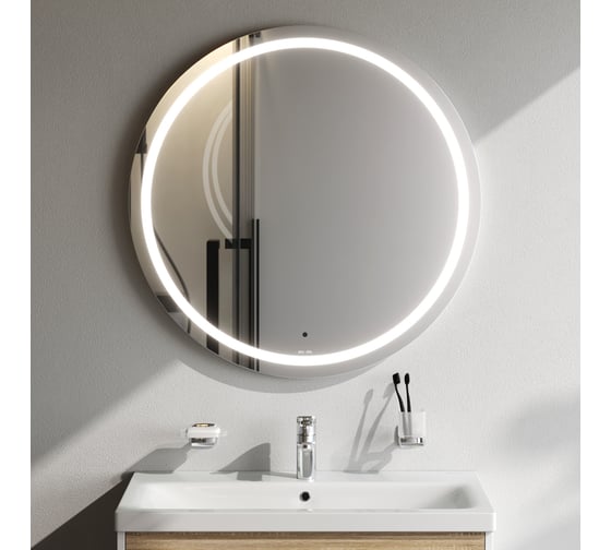 Изображение товара Универсальное зеркало с контурной LED-подсветкой AM.PM ИК- сенсором M85AMOX0801WG