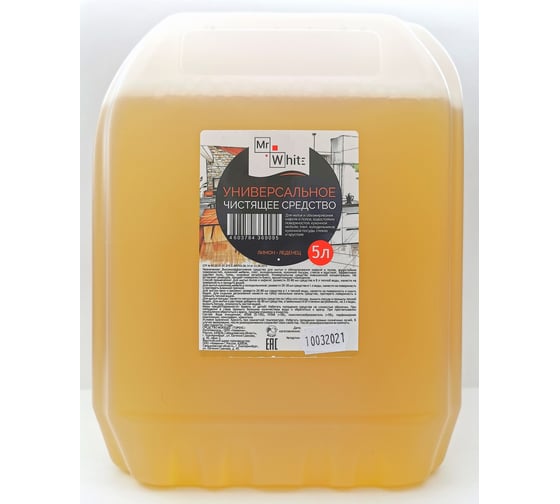 Изображение товара Универсальное чистящее средство MISTER WHITE Лимон-Леденец (095) 10-00002283
