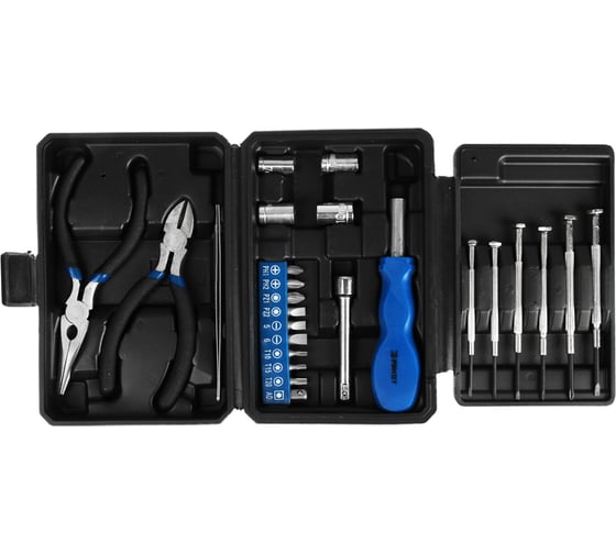 Изображение товара Набор инструментов РОКОТ 26 пр, в пластиковом кейсе 736-187