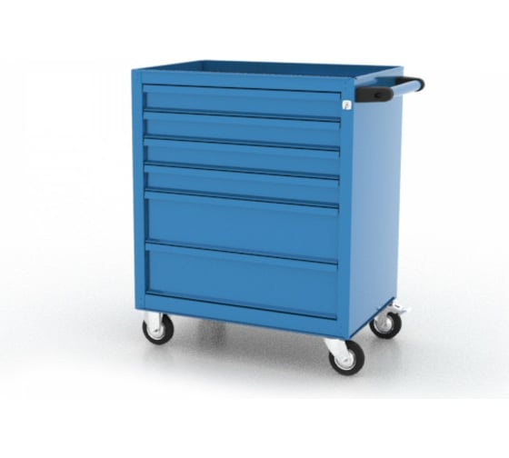Изображение товара Инструментальная тележка FERRUM 6 ящиков 02.006L-9007 В0000000179302