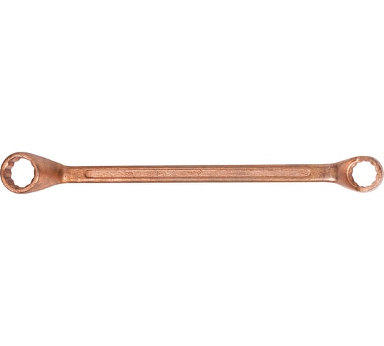 Изображение товара Накидной двусторонний ключ SITOMO 17x19 омедненный SIT 290415